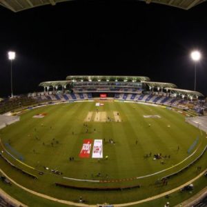 Brian Lara Stadium average score: This will be the first T20I match, but this ground has hosted CPL games in the past.
