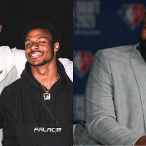 "Nephew out here snatching the screws at the rim, Jesus Christ": Kendrick Perkins and LeBron James react to Bronny's tomahawk dunk