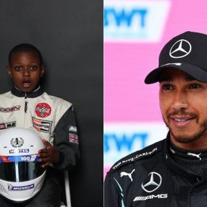 Watch as Lewis Hamilton surprises three young talented drivers with VIP tickets for the 2022 British Grand Prix