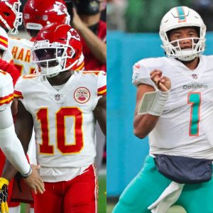 "Tua Tagovailoa is the MOST accurate quarterback in the league": Tyreek Hill snubs $503 million Patrick Mahomes again when comparing his new QB