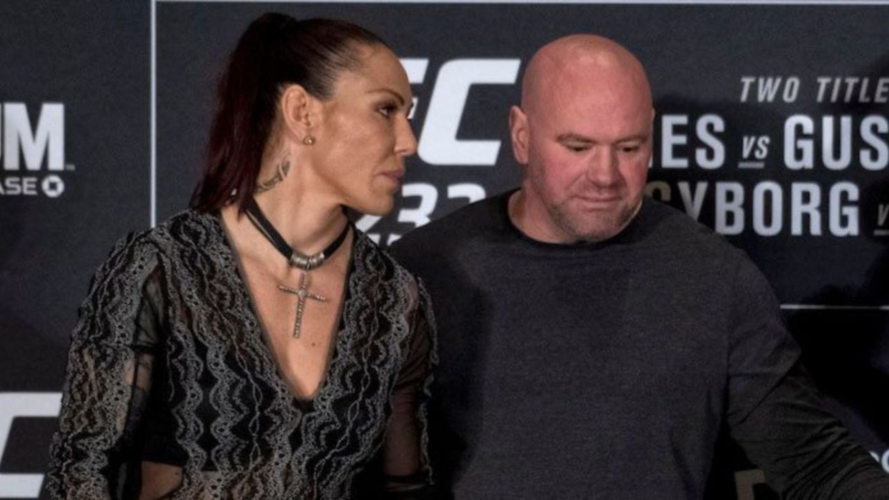 Cris Cyborg Dana White