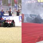 "Mercedes doing their best to give Max Verstappen pole" - F1 Twitter reacts as Lewis Hamilton, George Russell crash in Q3 of Austrian GP