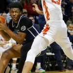 LeBron James' millionaire heir Bronny James erupts for 28 points in a masterful performance at the Nike EYBL
