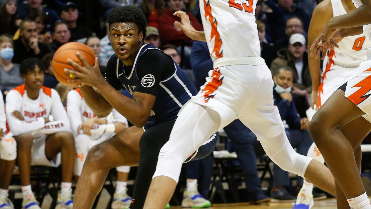 LeBron James' millionaire heir Bronny James erupts for 28 points in a masterful performance at the Nike EYBL
