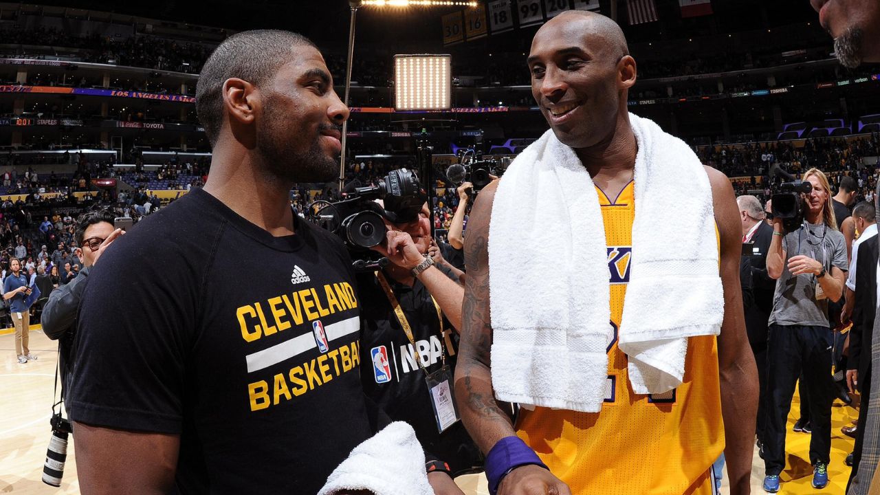 Kobe Bryant recalls baiting Kyrie Irving into being more determined to upset the Warriors in the 2016 NBA finals