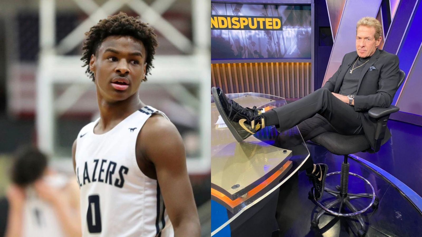 “Bronny James, your dad would have dunked it left-handed”: $17M Skip Bayless slams LeBron James’ son