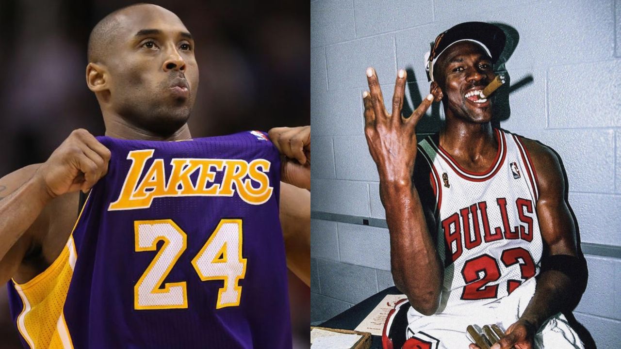 6'6 Kobe Bryant pushed his limits after watching Michael Jordan and Magic Johnson