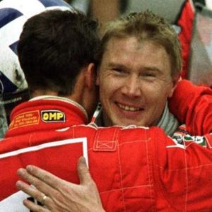 When Michael Schumacher broke rules to openly console his $30 Million worth arch rival