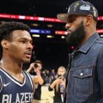 Bronny James shows off an identical jumper to his father, LeBron James, down to the shot mechanics and release