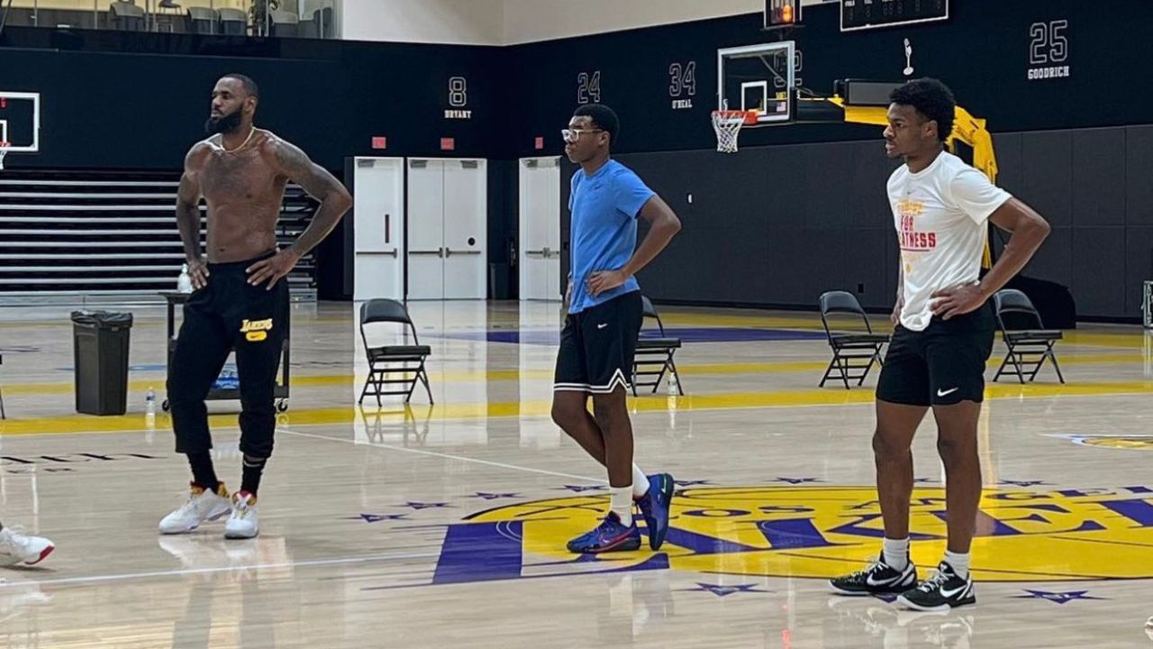 Millionaire Bronny James’ 1st NBA bucket will make LeBron James and him achieve a hilarious father-son record