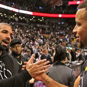 $260 million rapper Drake gifted Stephen Curry his iconic Jeff Hamilton jacket paying homage to Kobe Bryant