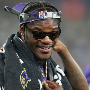 Lamar Jackson gifted himself $100,000 diamond chain honoring his iconic 'leap over defender' play