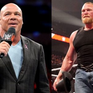 Kurt Angle on Brock Lesnar