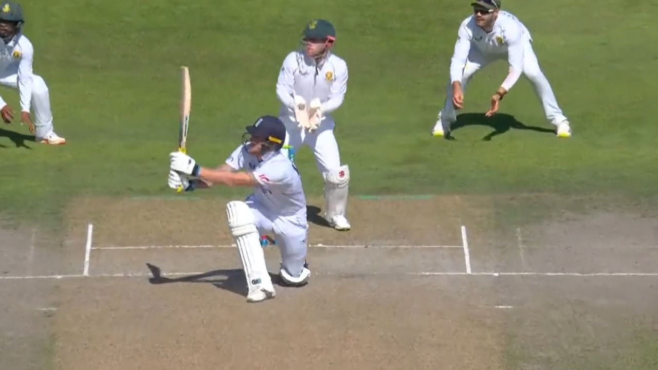 "What a response from Stokes": Michael Atherton appreciates sweet-timer Ben Stokes welcoming Simon Harmer with a six at Old Trafford