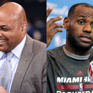 Charles Barkley goes off on LeBron James’ receding hairline, leaving Shaquille O’Neal in splits