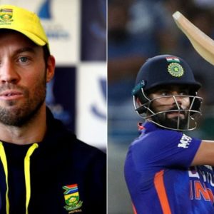 "Well done on 100th Virat": AB de Villiers congratulates Virat Kohli and team India as they defeat Pakistan in their first Asia Cup 2022 match