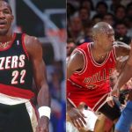 6’7” Clyde Drexler would suffer as Magic Johnson would talk trash to a 29 y/o Michael Jordan at the 1992 Dream Team practices