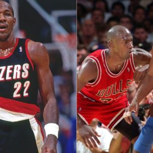 6’7” Clyde Drexler would suffer as Magic Johnson would talk trash to a 29 y/o Michael Jordan at the 1992 Dream Team practices
