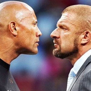 Triple H talks about The Rock