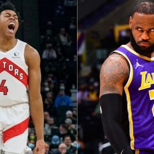 2022 NBA ROTY Scottie Barnes calls out Brons*xuals for cheering for LeBron James at Pro-AM Workout