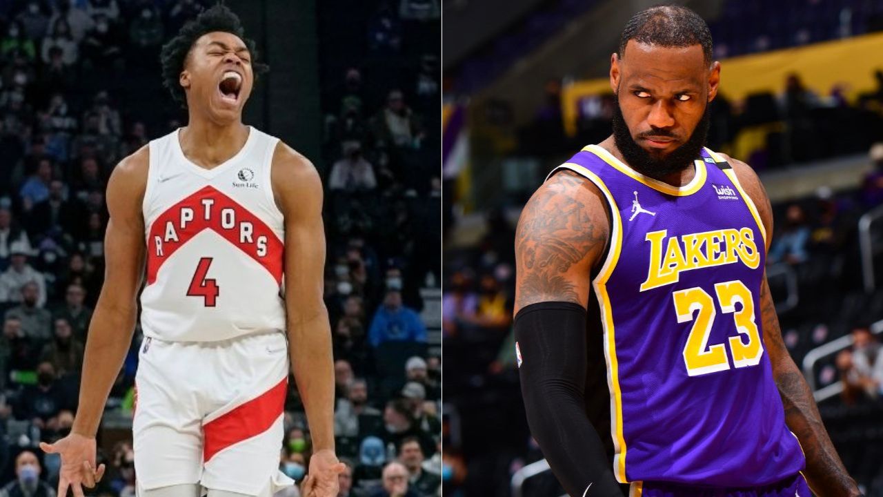 2022 NBA ROTY Scottie Barnes calls out Brons*xuals for cheering for LeBron James at Pro-AM Workout