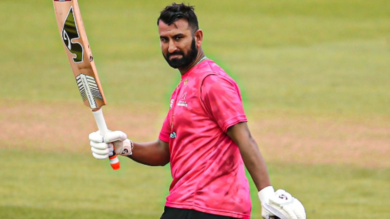 "Cheteshwar Pujara. World Class": Twitter reactions on Cheteshwar Pujara smashing his third century in Royal London One-Day Cup 2022 for Sussex