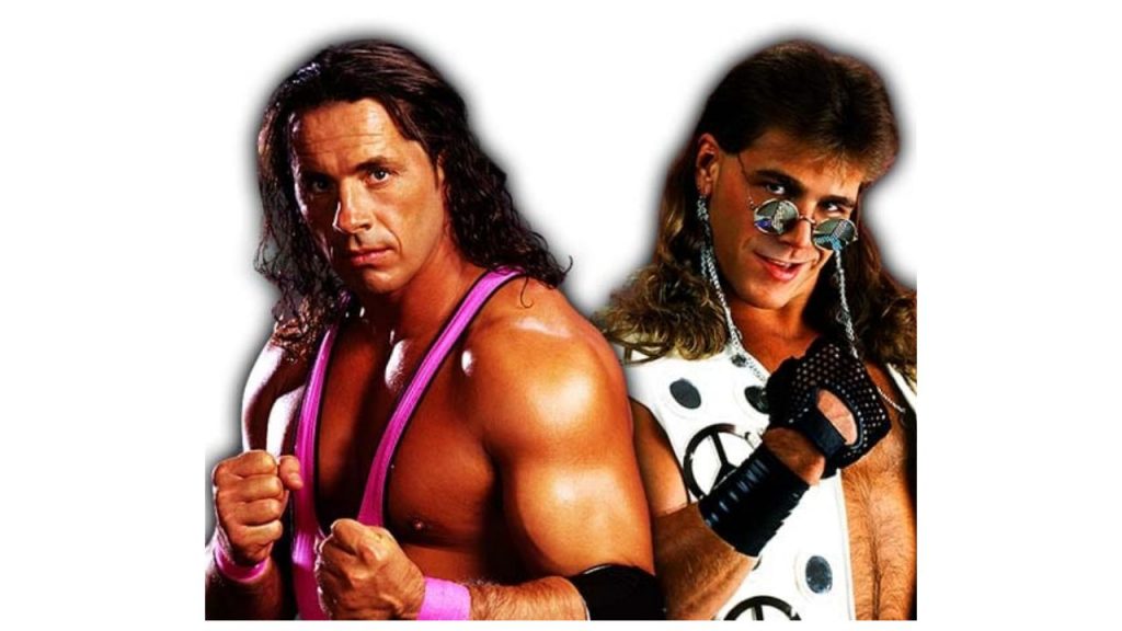 Bret Hart and Shawn Micheals