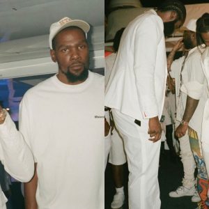 $165 million worth James Harden hilariously chucks 33rd birthday cake into ocean in Kevin Durant's presence