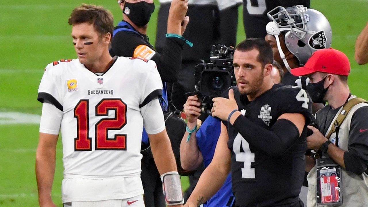 "Derek Carr is going to have a better season than Tom Brady": $3 million NFL analyst has massive expectations for Raiders QB including throwing for over 5,000 yards