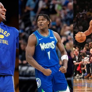 $80 million worth Andre Iguodala hilariously tells Dwyane Wade how Miami Heat is the perfect destination for Anthony Edwards