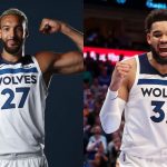 "Oh, we signed Rudy Gay": Karl-Anthony Towns narrates his hysterical reaction to learning about Rudy Gobert's acquisition