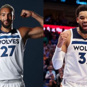"Oh, we signed Rudy Gay": Karl-Anthony Towns narrates his hysterical reaction to learning about Rudy Gobert's acquisition