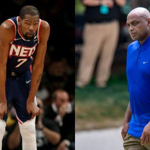 $50M worth Charles Barkley coins new nickname for Kevin Durant post decision to withdraw trade request from Nets