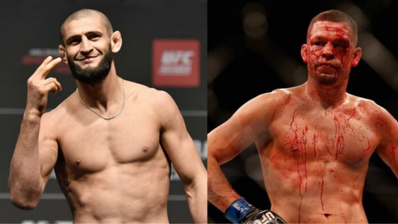 Anthony Smith Khamzat Chimaev Nate Diaz