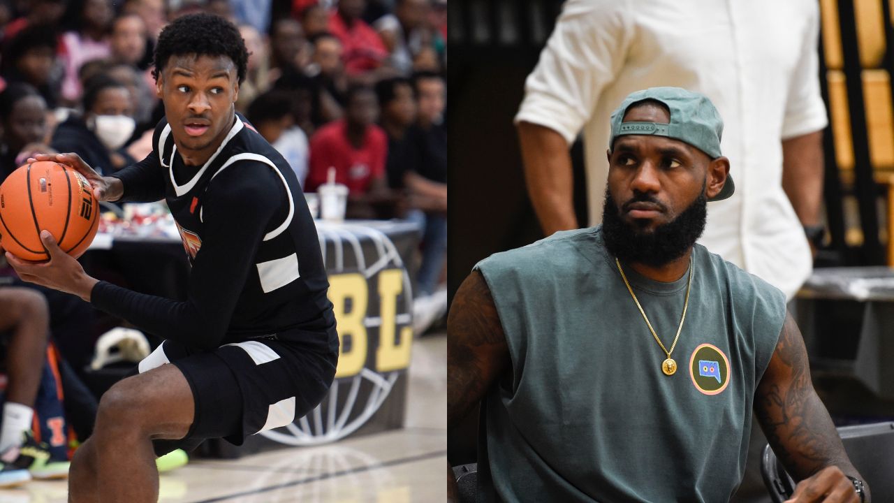 $10 million worth Bronny James proved to be better at golf than father, LeBron James