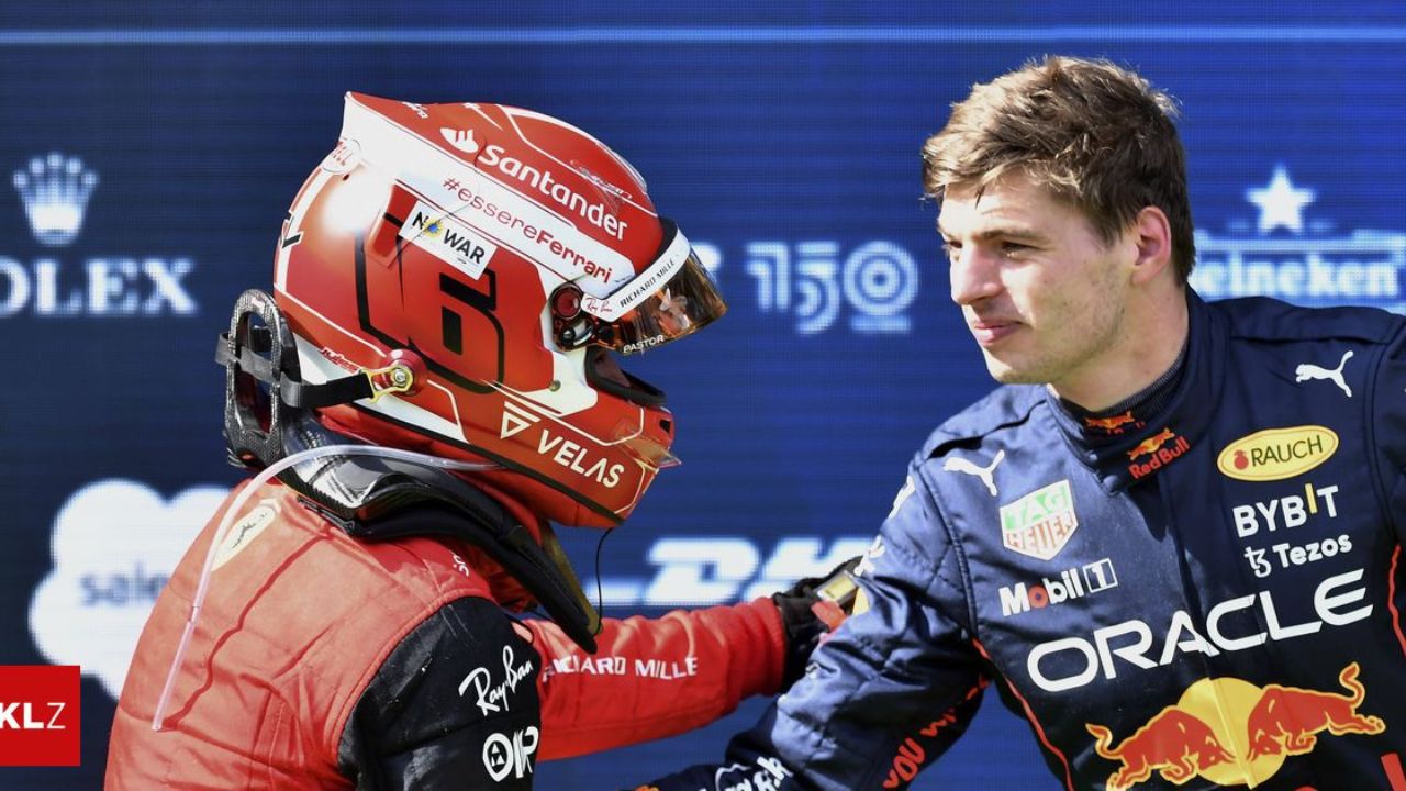 Moment when Max Verstappen won his and spoilt Charles Leclerc's race at Belgian GP