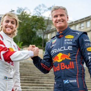 David Coulthard becomes RB Leipzig $15 Million worth midfielder's chauffeur for a day