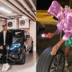 When Lewis Hamilton had to change the tires of his $77,000 car on a gas station