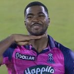 Obed McCoy played for Rajasthan Royals in IPL 2022 and he will be representing Barbados Royals in the CPL 2022.