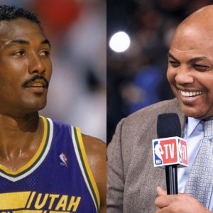 Charles Barkley admitted to knowing how to ride Karl Malone while flopping against him Rockets-Jazz games