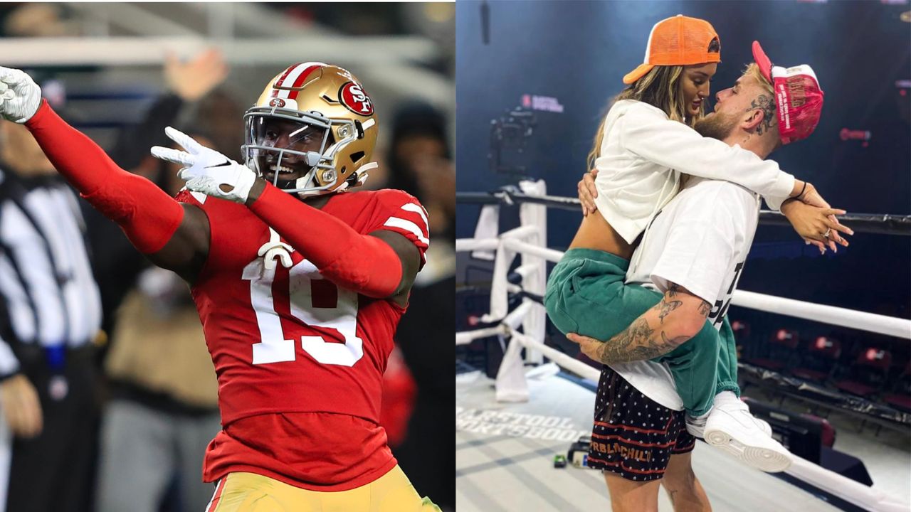 Jake Paul responds to Deebo Samuel sliding into his $3 million girlfriend Julia Rose's DMs