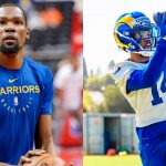 Kevin Durant's 'NFL version' of $54.3 million Warriors contract comes to light after his 'cousin' makes preseason appearance
