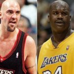 Shaquille O’Neal got into a heated altercation with a fellow 7-footer during the 2001 NBA Finals