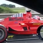 Man escapes $421 in fine for driving illegal F2 car in Ferrari livery on public highway