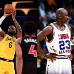 No room for LeBron James - Only Michael Jordan, Wilt Chamberlain, and Oscar Robertson share this record