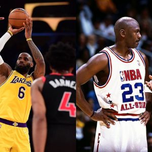 No room for LeBron James - Only Michael Jordan, Wilt Chamberlain, and Oscar Robertson share this record