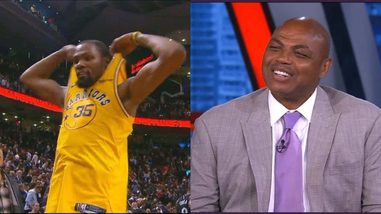 Charles Barkley calls $200 million Kevin Durant “a cadaver” on national television as The Slim Reaper was handing off his jersey to Drake
