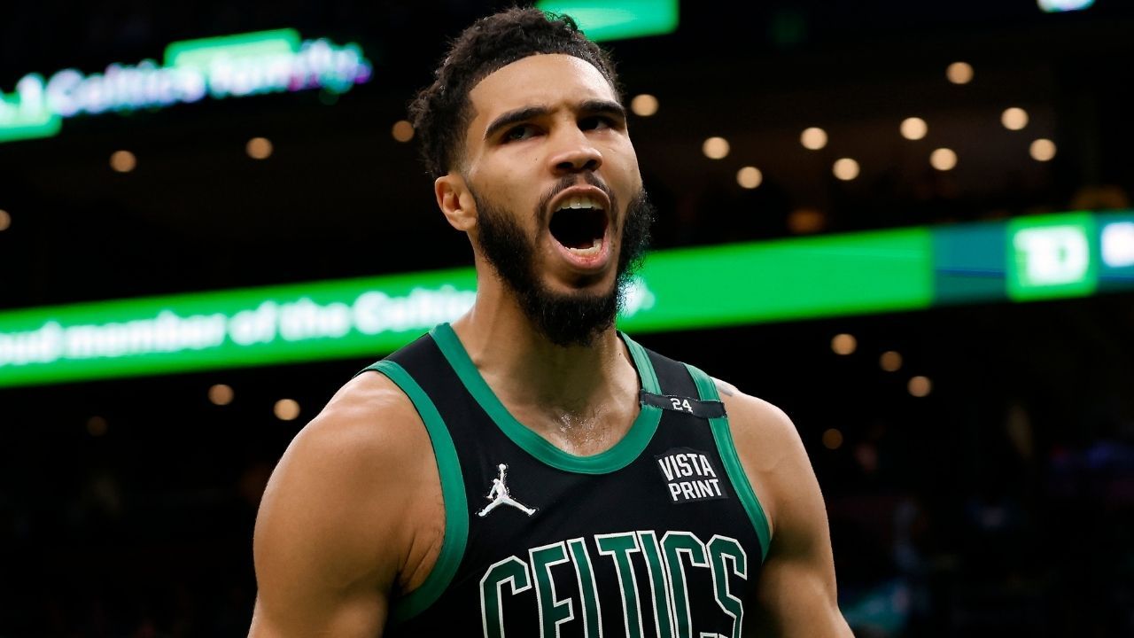 24 y/o Jayson Tatum sends out a stern warning to rivals, comparing himself to LeBron James and Kevin Durant