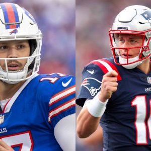 Mac Jones Keeps Picture of Beatdown From $260 Million Josh Allen On His Locker To Push Him To Be Better