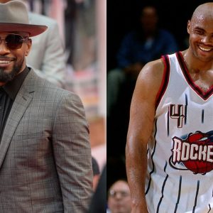 $150 million movie star's interview with Charles Barkley ends up with him in the nosebleeds!